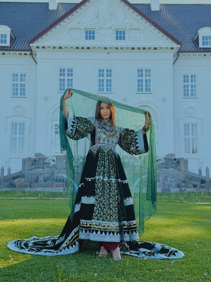 Zamarood Bridal dress